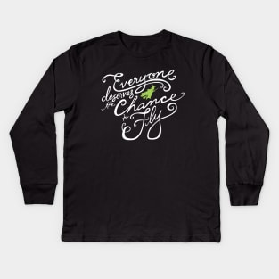 Defying Gravity Kids Long Sleeve T-Shirt